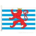 Civil Ensign of Luxembourg flag 100% polyster 90*150cm